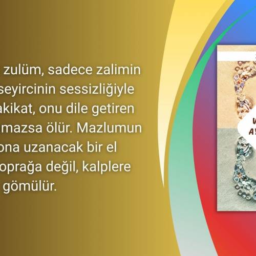 ZULMÜN VE İHANETİN AYAK SESLERİ